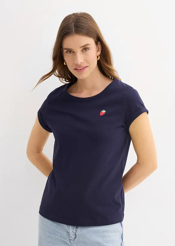 T-skjorte i 100% bomull, bonprix