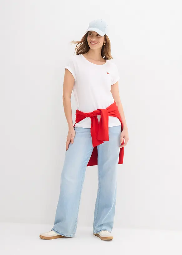 T-skjorte i 100% bomull, bonprix