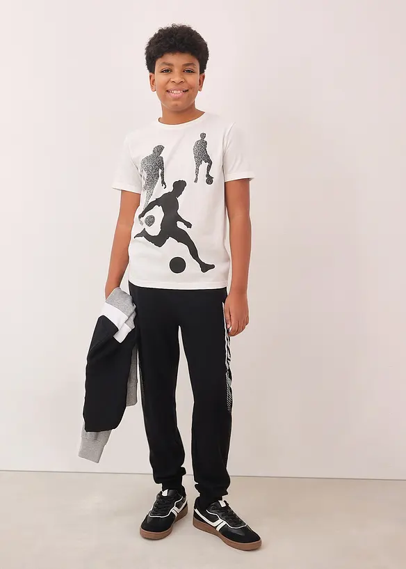 T-skjorte i 100% &oslash;kologisk bomull (3-pack), bonprix