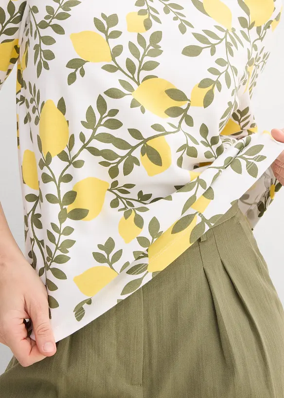 T-skjorte i 100% &oslash;kologisk bomull, bonprix