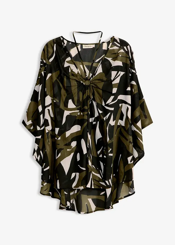 Transparent strandtunika, bonprix