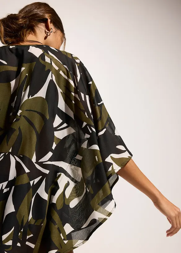 Transparent strandtunika, bonprix