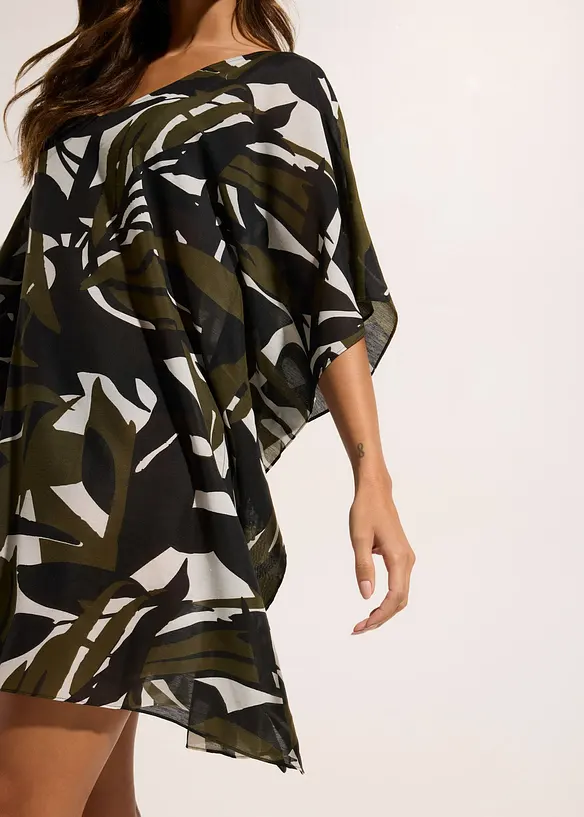 Transparent strandtunika, bonprix