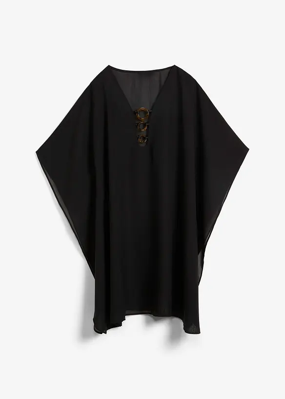 Strandtunika i lett chiffon, bonprix