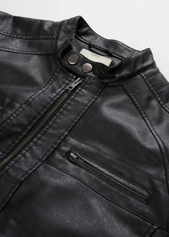 Jakke i imitert skinn, bonprix