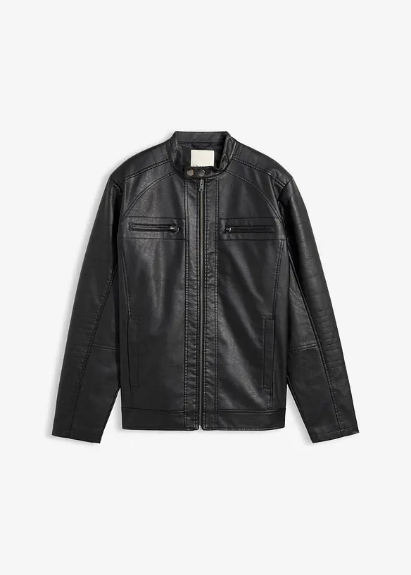 Jakke i imitert skinn, bonprix