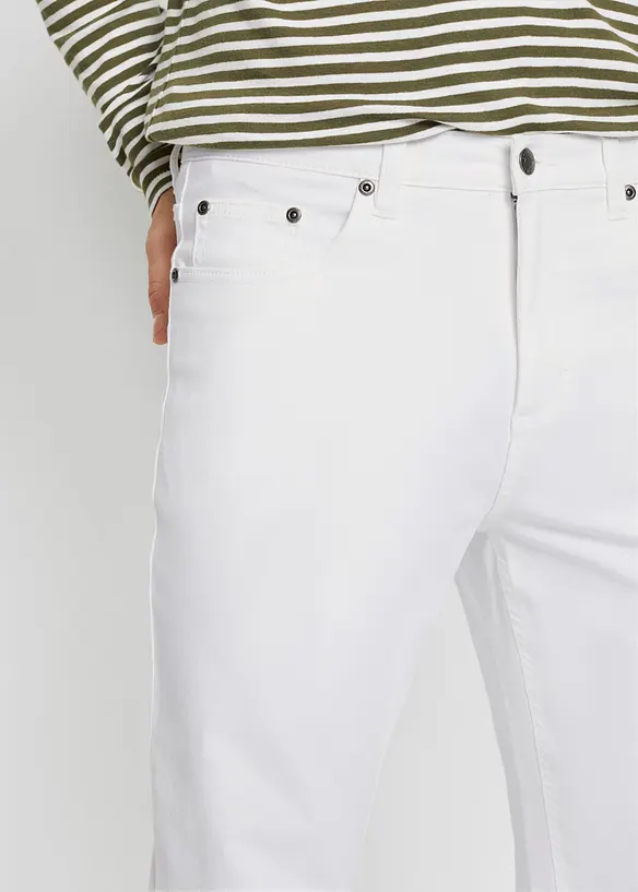 Classic fit stretchjeans, Tapered, bonprix