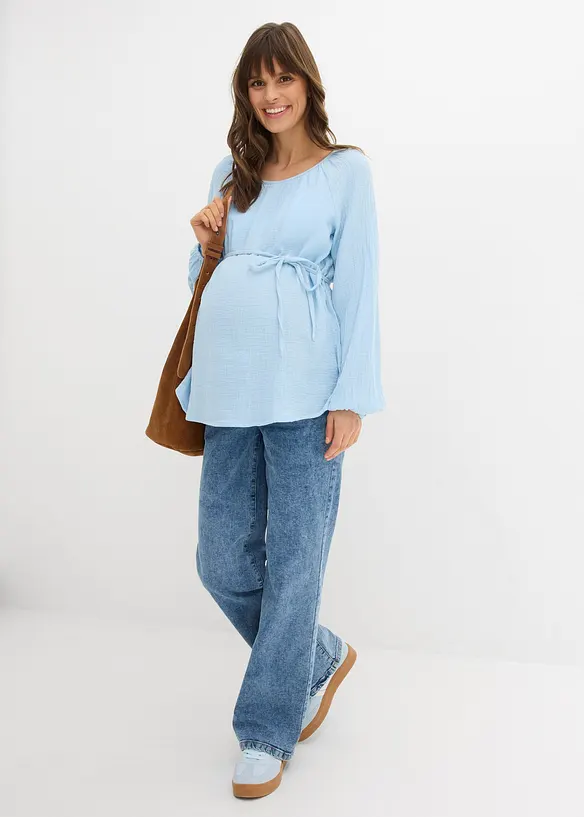 Mammabluse i 100% bomullsmusselin, bonprix