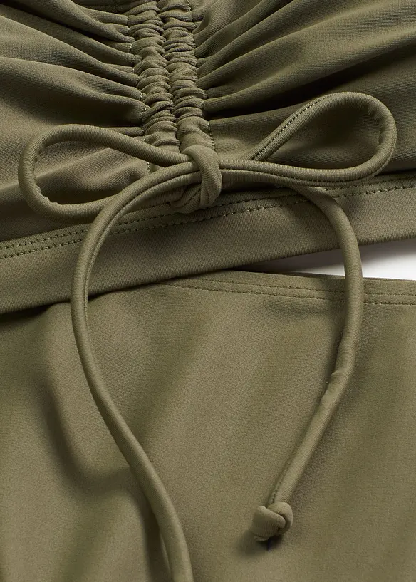 Bustier-bikini med knyteb&aring;nd, bonprix