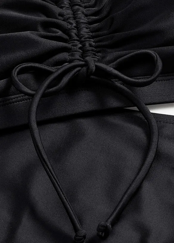 Bustier-bikini med knyteb&aring;nd, bonprix