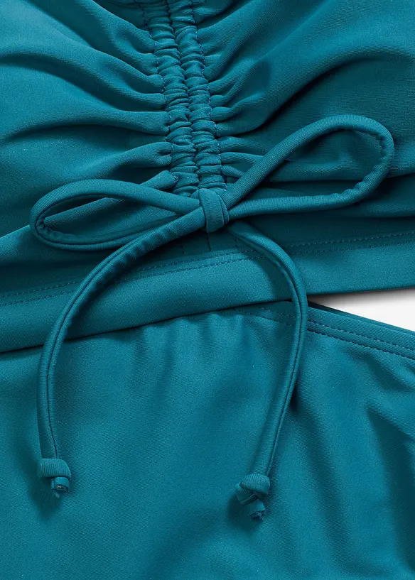 Bustier-bikini med knyteb&aring;nd, bonprix