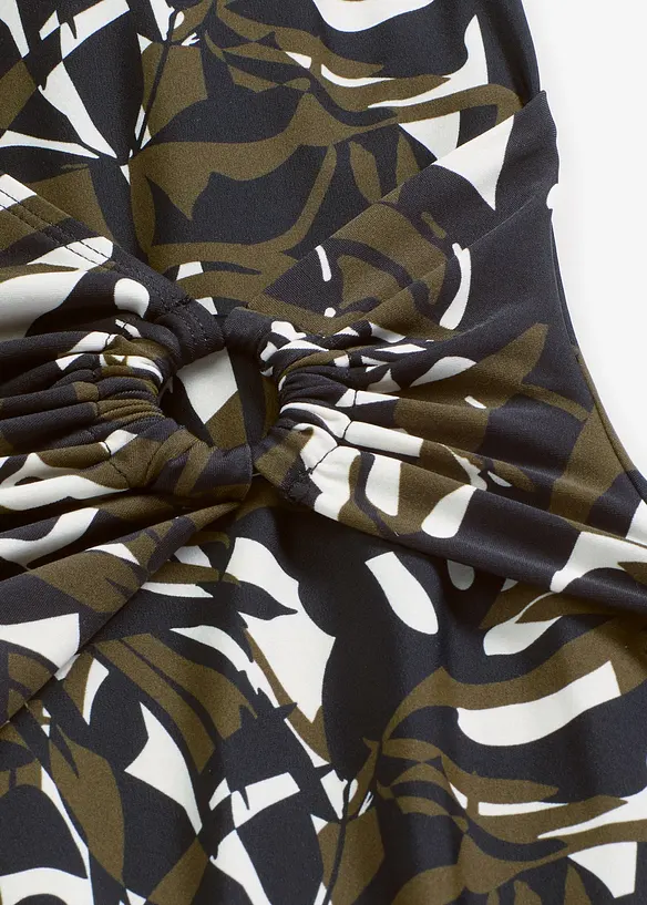 Badedrakt med ringpynt, bonprix