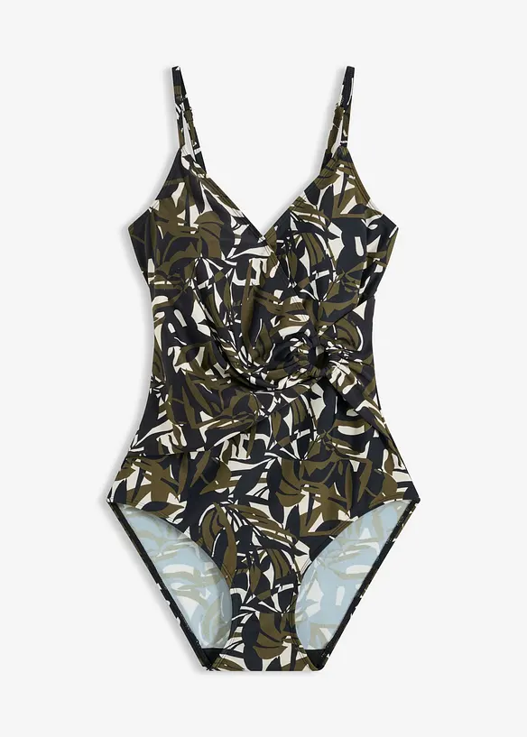 Badedrakt med ringpynt, bonprix