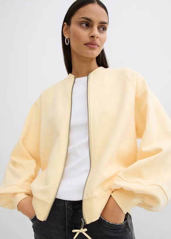 Bomberjakke med ballongermer, bonprix