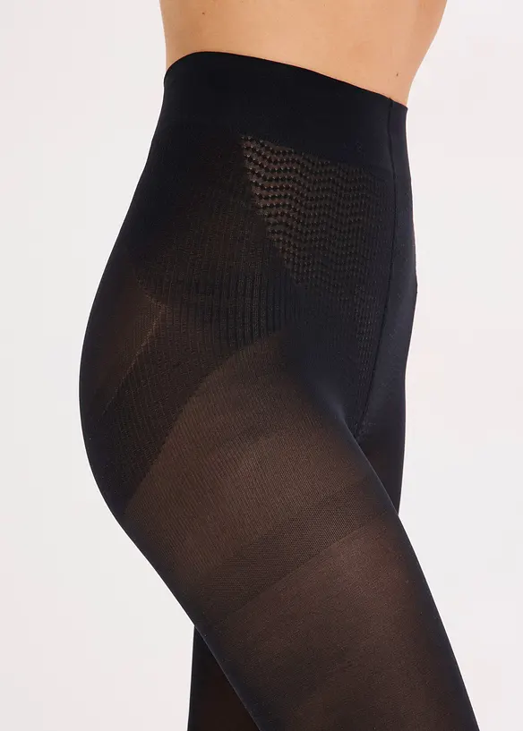 Fin Shape-str&oslash;mpebukse 30 DEN (2-pack), bonprix