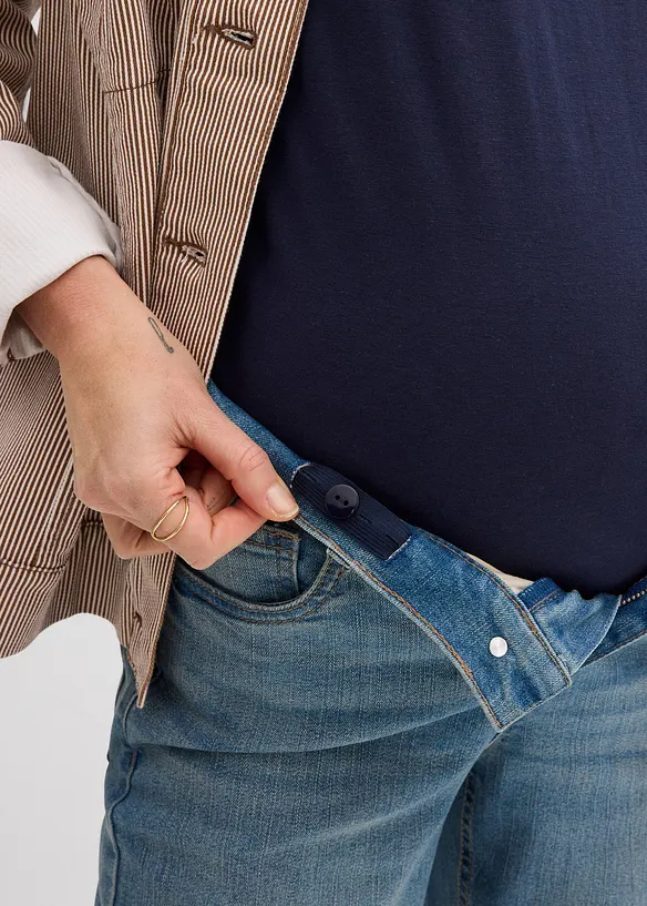 Mammajeans for graviditeten og etterp&aring;, ankellang, bonprix