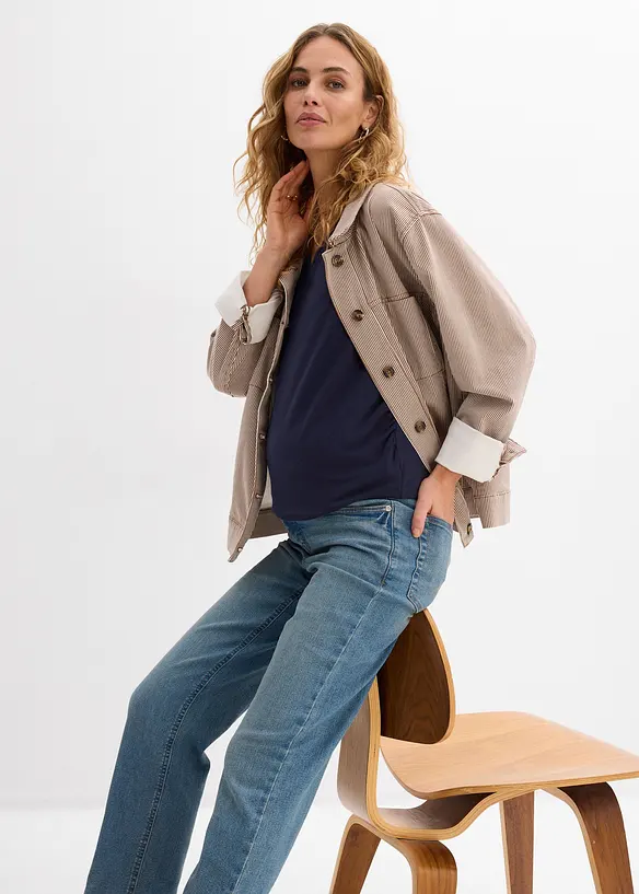 Mammajeans for graviditeten og etterp&aring;, ankellang, bonprix