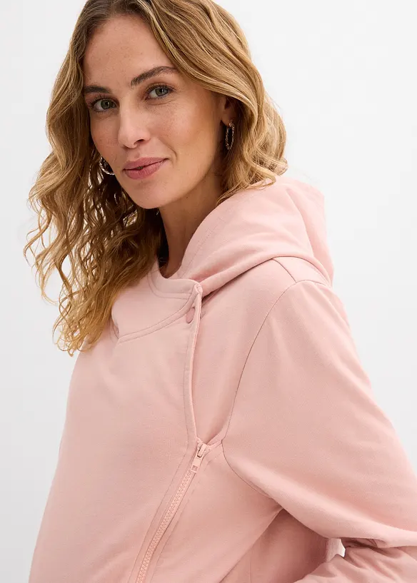 Mamma-sweatjakke med b&aelig;reinnlegg, bonprix