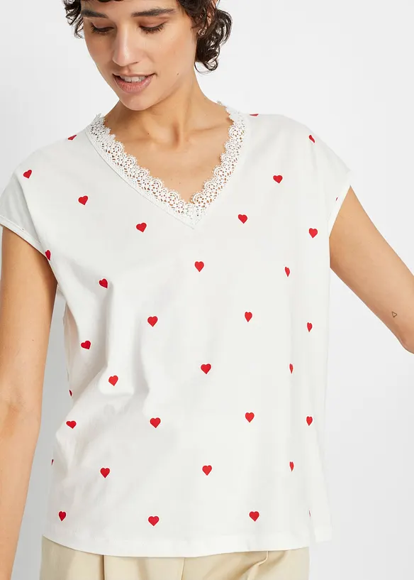 Topp i 100% bomull, bonprix