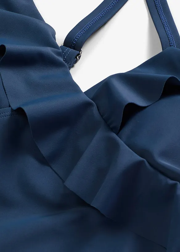 Tankini (2-delt sett) med volang, bonprix