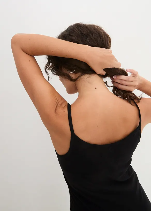 Singlet i 100% bomull (3-pack), bonprix