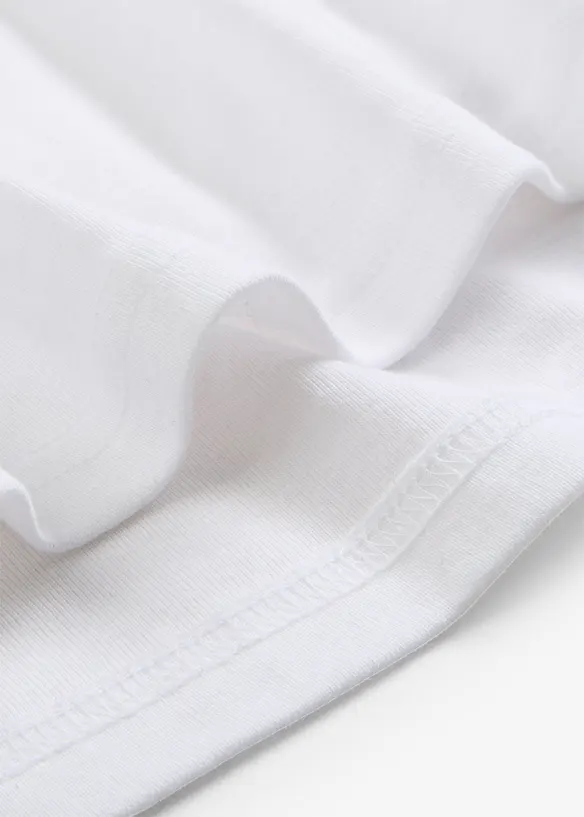 Singlet i 100% bomull (3-pack), bonprix