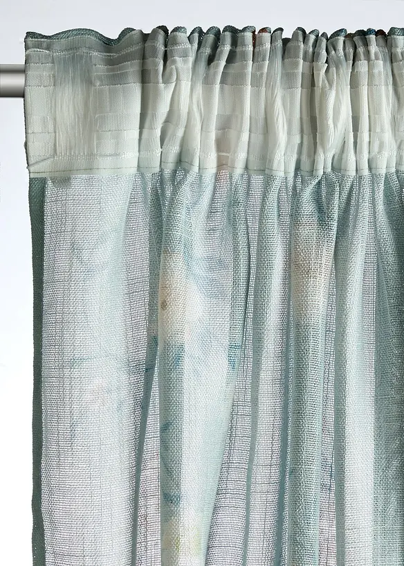 Gardin med blomsterm&oslash;nster (1-pack), bonprix