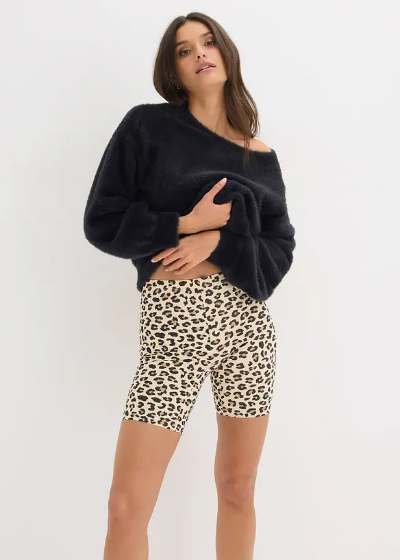 Sykkelbukse med "anti gnisse"-effekt og kj&oslash;lende materiale, bonprix