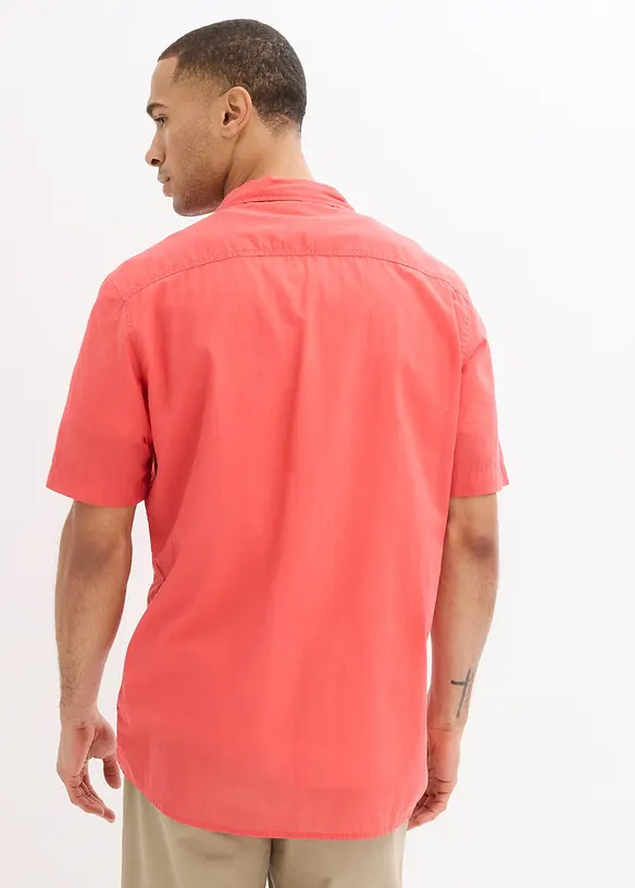 Kortermet skjorte i 100% bomull, bonprix