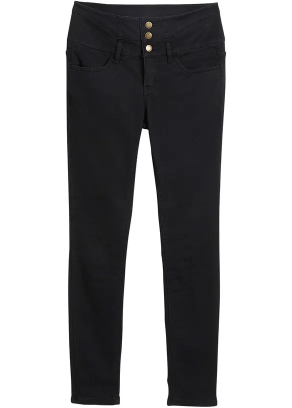 Varm jeans, Skinny, High Waist, formende, bonprix