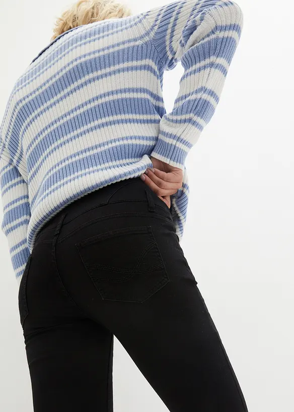 Varm jeans, Skinny, High Waist, formende, bonprix