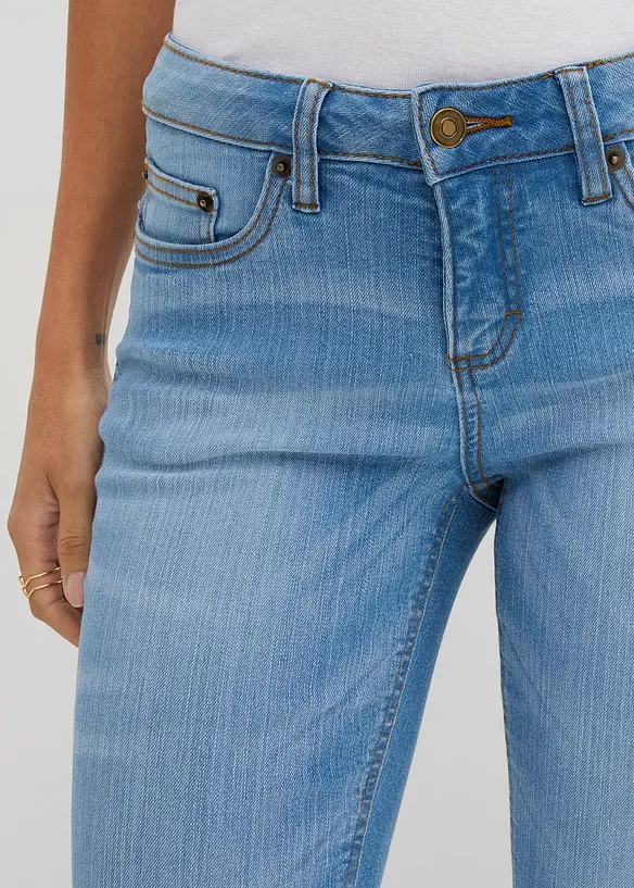 Bootcut-jeans Mid Waist, Stretch, bonprix