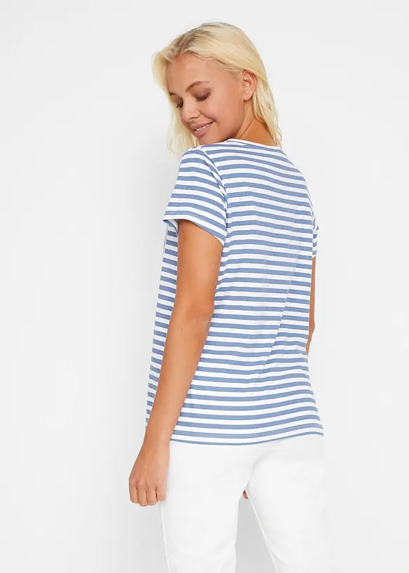 Stripete T-skjorte, bonprix