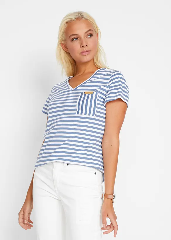 Stripete T-skjorte, bonprix
