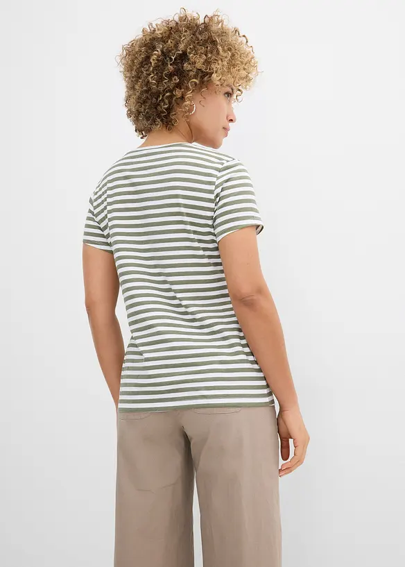 Stripete T-skjorte, bonprix