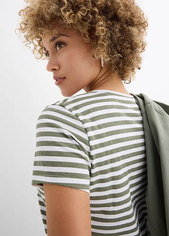 Stripete T-skjorte, bonprix