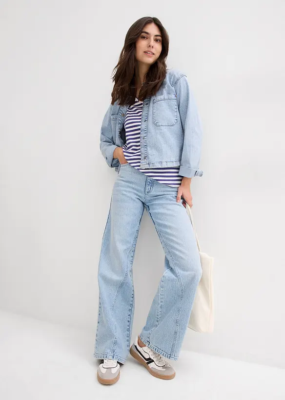 Stripete T-skjorte, bonprix