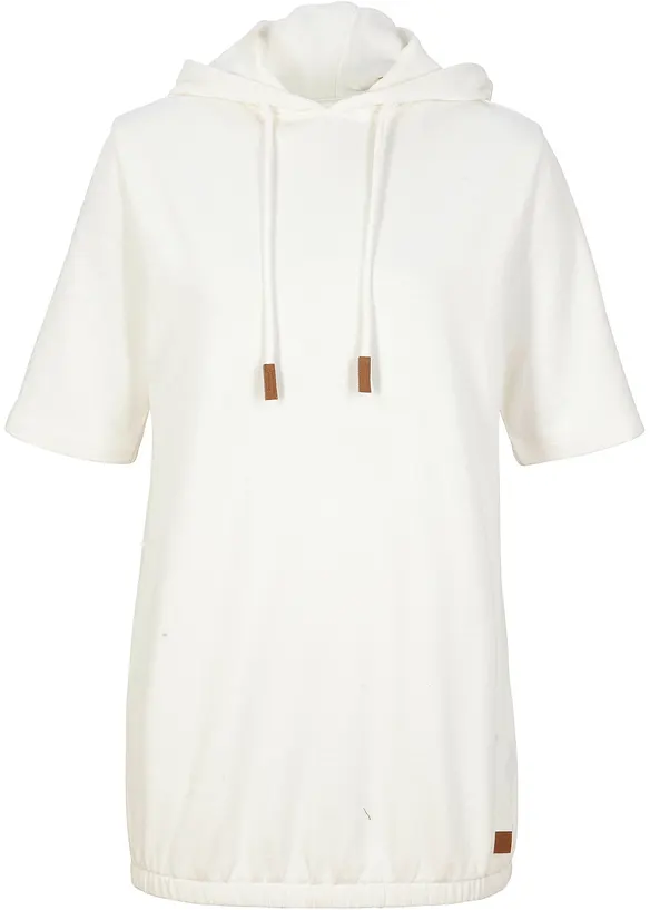 Hettegenser i bomullsmiks, bonprix