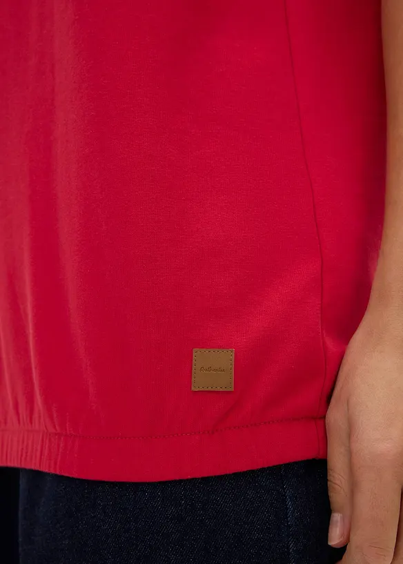 Hettegenser i bomullsmiks, bonprix