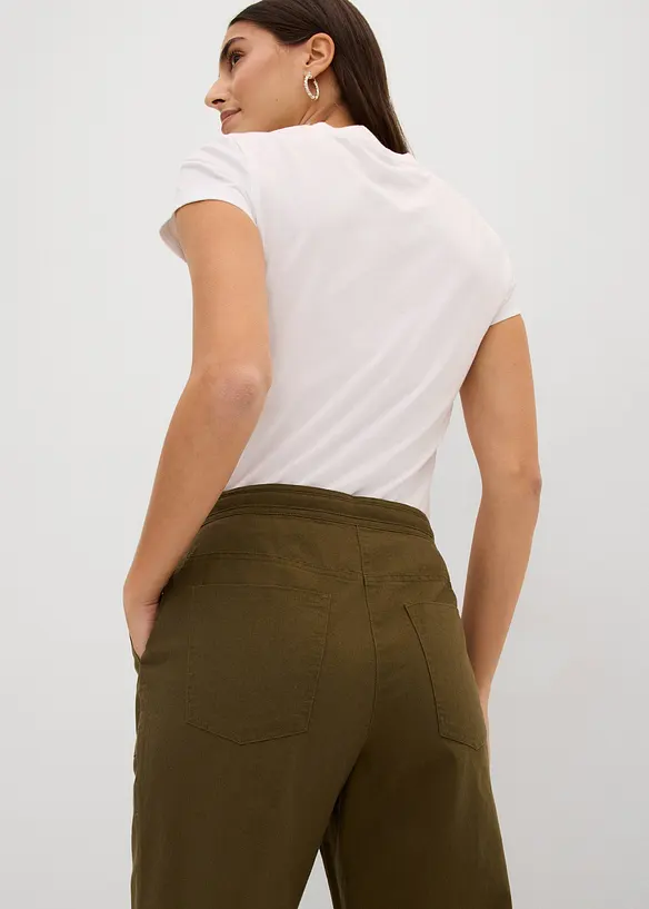 Linbukse, 3/4-lang, bonprix