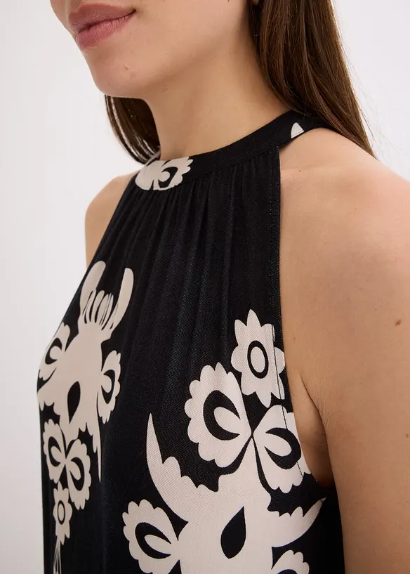 Jerseykjole i myk viskosemiks, bonprix