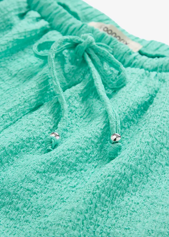 Pull on-shorts i strukturert krepp, bonprix