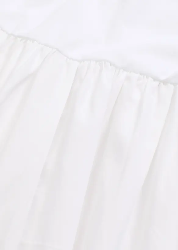 Jerseykjole i materialmiks, bonprix