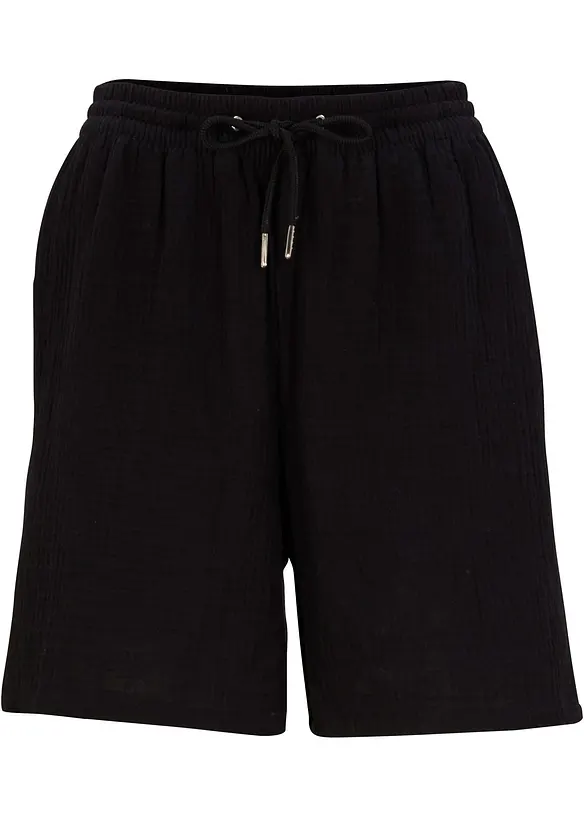 Shorts i musselin, bonprix