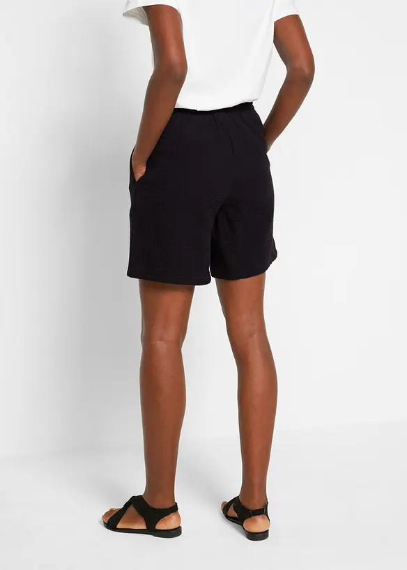 Shorts i musselin, bonprix