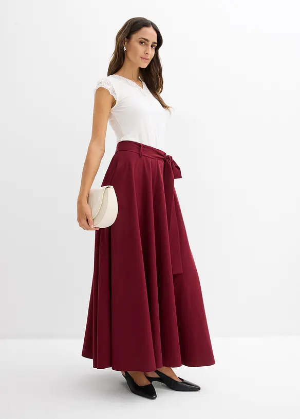 Maxiskj&oslash;rt i viskosemiks, bonprix