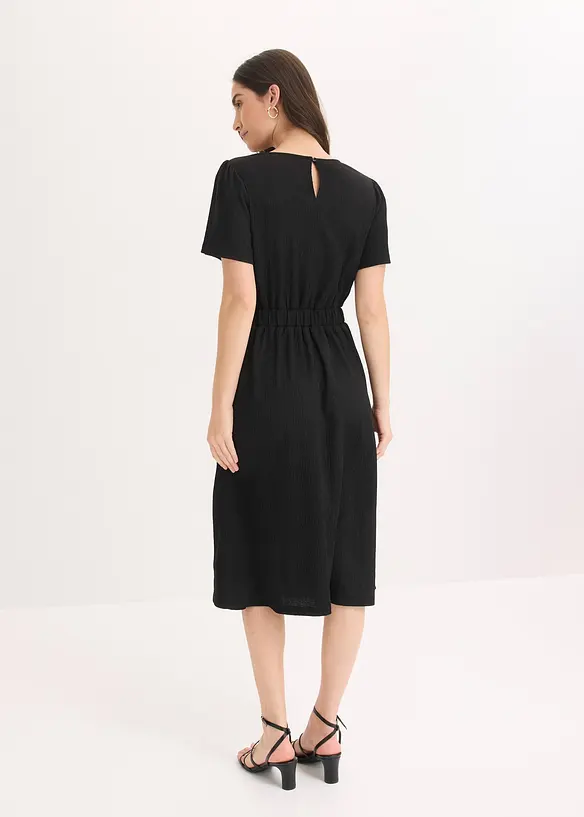 Utsvingt jerseykjole, bonprix