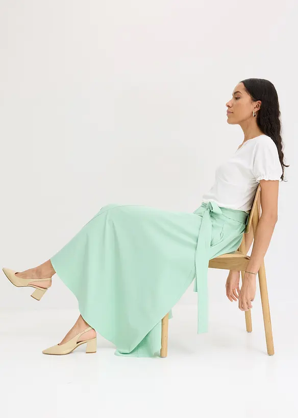 Maxiskj&oslash;rt i viskosemiks, bonprix