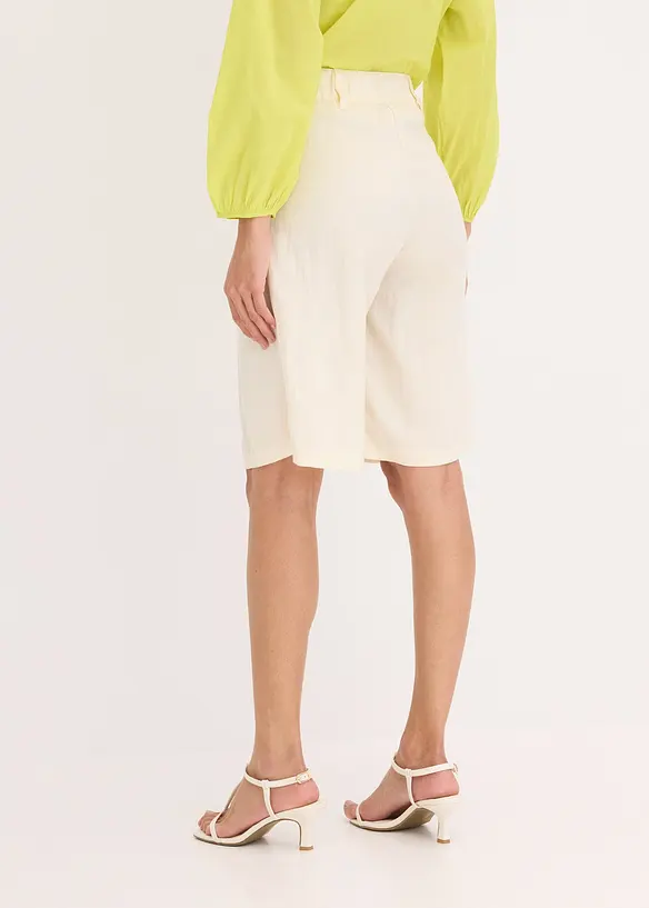 Bermudashorts i myk viskosemiks, bonprix