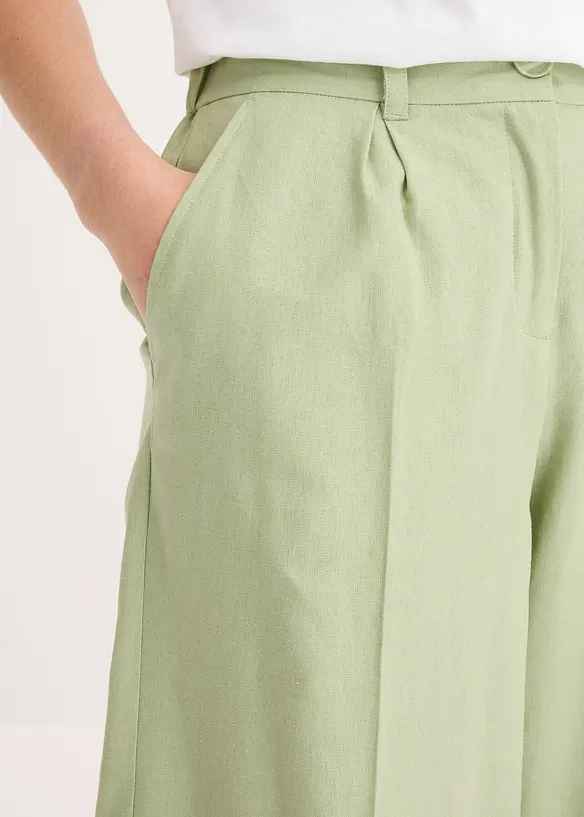 Bermudashorts i linmiks, bonprix